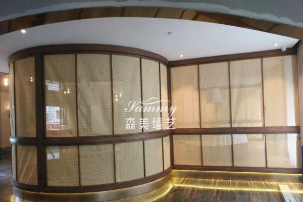 河北廊坊廣陽區西子印象精品酒店仿木紋效果