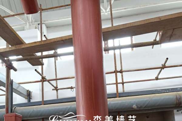 遼寧凌源市萬元店熱水村女神宮鋼構廊架項目