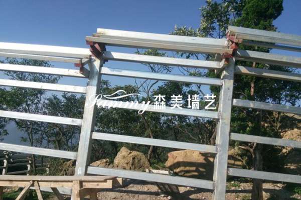 湖北隨州大洪山風景名勝區鋼構護欄項目