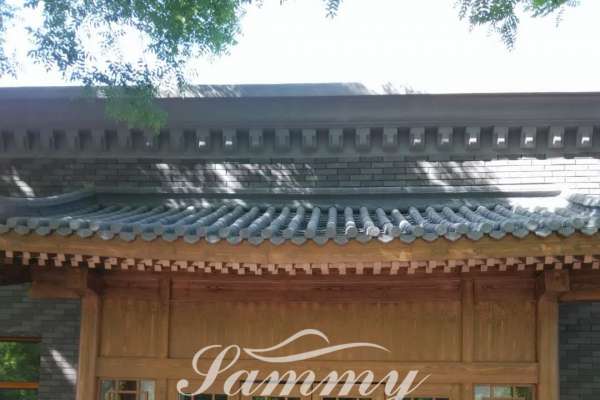 北京市海淀區(qū)頤和園路南門復古仿木漆效果案例
