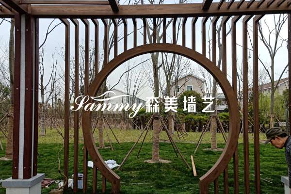 南通崇川區(qū)狼山風景名勝區(qū)鋼構廊架項目